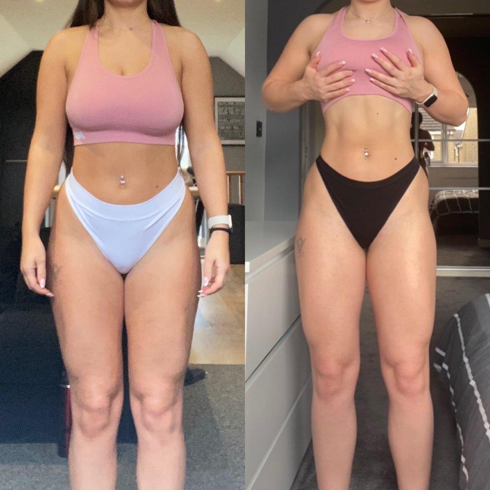 Jess — before and after transformation photo